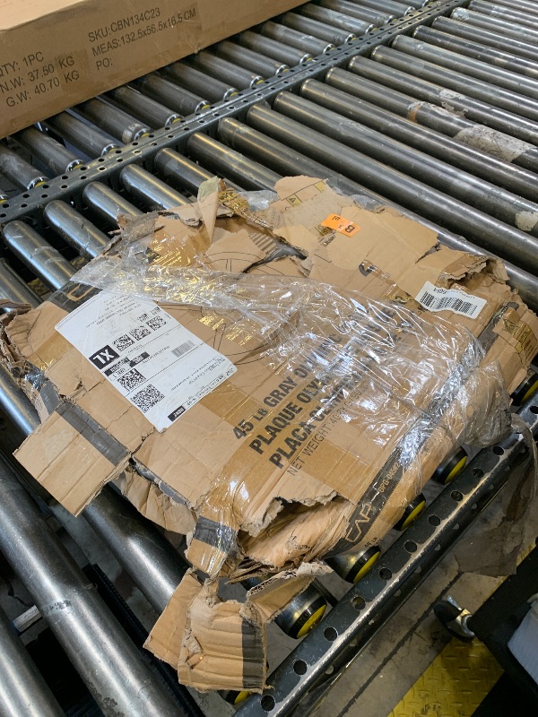 Photo 1 of CAP Barbell 45 lb Gray Olympic Weight Plate, Single