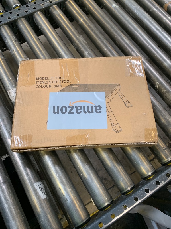 Photo 1 of Jocauto Foldable Step Stool, Adjustable Step Stool with a Non-Slip Platform, Step Ladder with Thick Rubber Feet for Adults or Children in Kitchen, Bedroom, Office, Rv, 330 Lbs Capacity