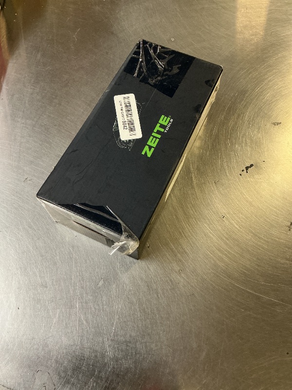 Photo 1 of ZEITE 4V Cordless Electric Scissors Cardboard Cutter with 1 x Replace Blade,1 x Storage Box,1 x USB Rechargeable Cable Rotary Cutter for Box Plastic Carpet Cloth, Easy to Hold and Safety,Gray