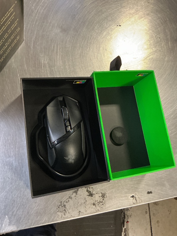 Photo 1 of Razer Basilisk V3 Pro Wireless Gaming Mouse: HyperScroll Tilt Wheel - 30K DPI Optical Sensor - Gen-3 Optical Switches - 13-Zone Chroma RGB - 13 Programmable Controls - 3 Connection Modes - Black