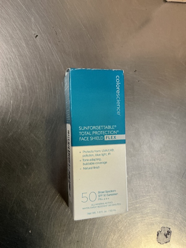 Photo 1 of Colorescience Total Protection Face Shield Flex SPF 50, Zinc Oxide Formula, Medium, 1.8 fl. oz.