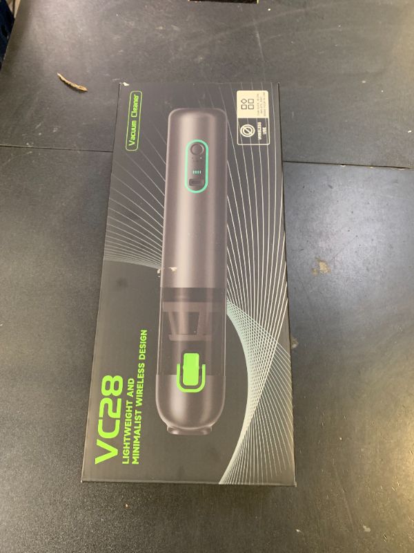 Photo 1 of Car Vaccum, Rapair VC28 Handheld Vacuum, 4-in-1 Mini Vacuum Cleaner with 20000pa Suction Power, Rechargeable Vacuum with 3 Suction Modes, Portable Cordless Vacuum for Car, Home, Office Desk, Keyboards