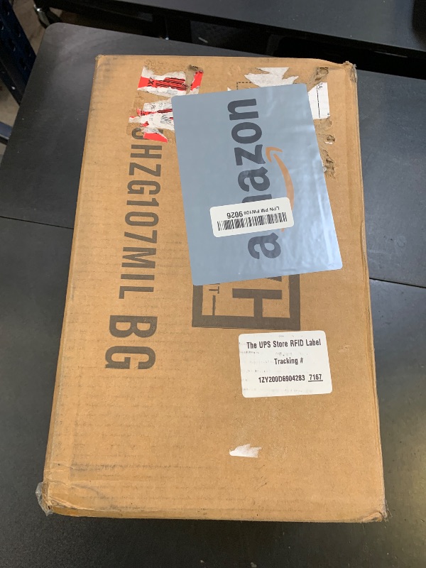 Photo 1 of Gold Pendant Light, HWH Hanging Light Fixture for Kitchen Island, Bedroom, Modern Pendant Light with Milk White Striped Glass, Gold Finish, 5HZG107MIL BG