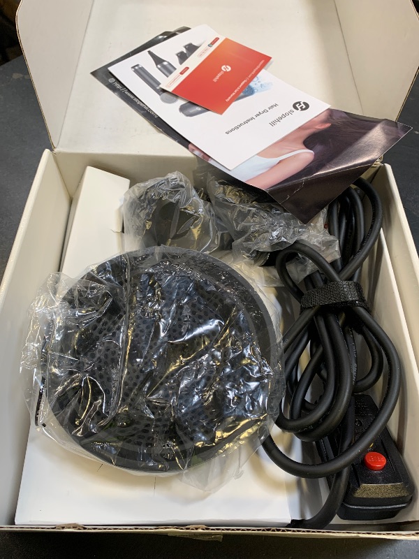 Photo 1 of slopehill Hair Dryer with Unique Brushless Motor | Intelligent Fault Diagnosis | Innovative Microfilter | Oxy Active Technology | Led Display (Grey)