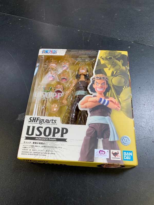Photo 1 of TAMASHII NATIONS - One Piece - Usopp -Romance Dawn- S.H.Figuarts Action Figure