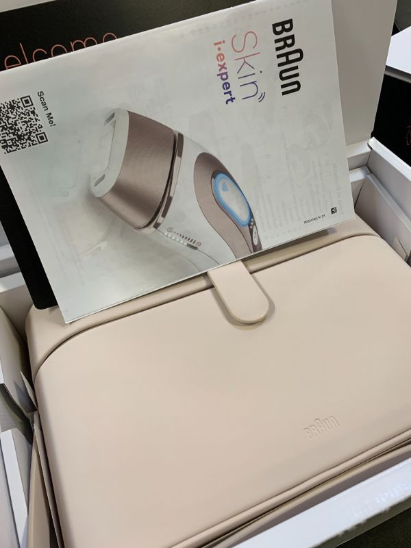 Photo 1 of Braun Smart IPL, Skin i·Expert Pro 7, VOGUE's Best Hair Removal Device, IPL Hair Removal for Women and Men, Permanent Laser Hair Reduction At-Home, World's 1st Smart App, 4 Heads, IPL7387
