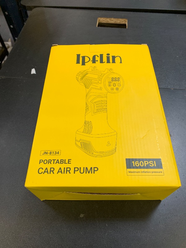 Photo 1 of Tire Inflator Portable Air Compressor Built-in Battery - Corded/Cordless Tire Inflator - 9600 mAh & 12V DC, 2X Faster Inflation Handheld Air Compressor, 160PSI Air Pump for Car, SUV, Motorcycle, Ball