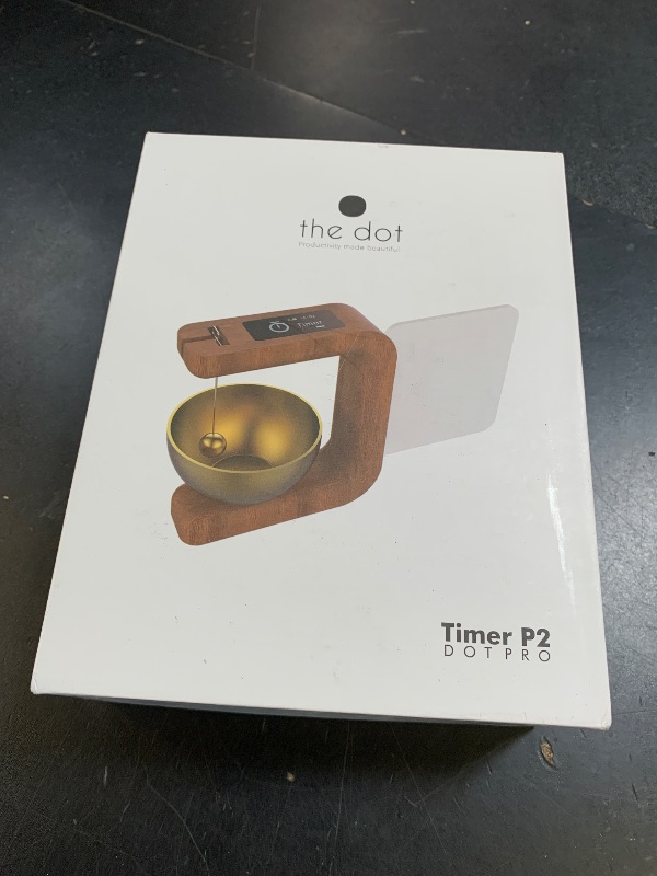 Photo 1 of Pro Timer P2 - Elegant Wooden Pomodoro Timer - an Original Productivity Tool with Magnetic Memo Board – High-End Quality Desk Device for Focus, Meditation & Productivity - Ideal for Work & Study