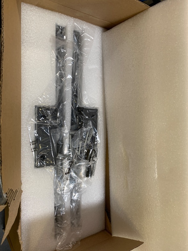 Photo 1 of EDISHINE 2 Pack LED Outdoor Wall Lights Dimmable, 3000K 4000K 5000K, 15.7" Modern Black Outdoor Wall Sconce, IP65 Waterproof, Linear Exterior Wall Light for Entrance, Hallway, Garage, Porch