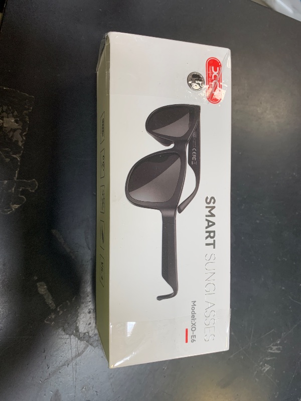 Photo 1 of XO Simple is Beauty Smart Bluetooth Glasses,Built-in Mic & Speakers,Smart Wireless Headphone Sunglasses for Men and Women,Athletic/Outdoor UV Protection and Voice Control,Unisex(Black)