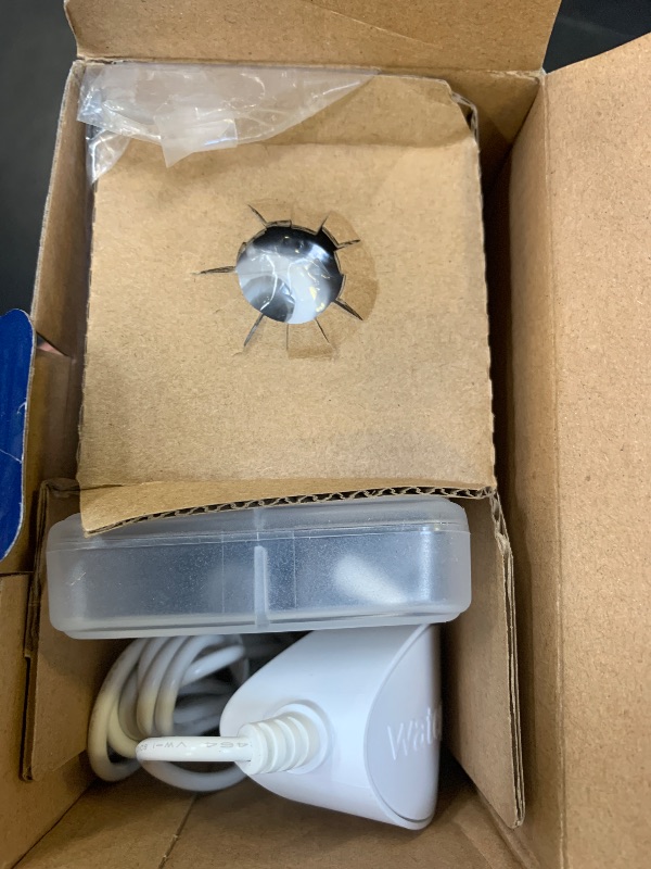 Photo 1 of Waterpik Cordless Advanced 2.0 Water Flosser For Teeth, Gums, Braces, Dental Care With Travel Bag and 4 Tips, ADA Accepted, Rechargeable, Portable, and Waterproof, White WP-580, Packaging May Vary