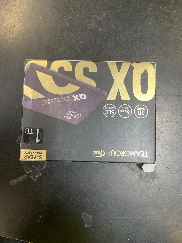 Photo 1 of TEAMGROUP QX 1TB 3D NAND QLC 2.5 Inch SATA III Internal Solid State Drive SSD R/W Speed up to 560/500 MB/s 200TBW Laptop & PC Desktop T253X7001T0C101