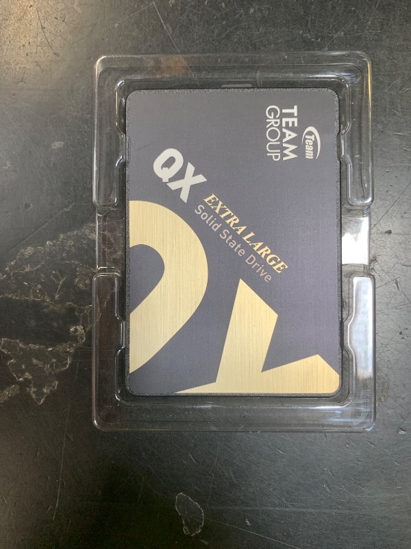 Photo 1 of TEAMGROUP QX 1TB 3D NAND QLC 2.5 Inch SATA III Internal Solid State Drive SSD R/W Speed up to 560/500 MB/s 200TBW Laptop & PC Desktop T253X7001T0C101