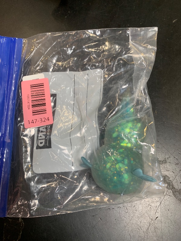 Photo 1 of **USED** Axolotl Squishy Stress Ball, Soft TPR Slow Rising Squeeze Toy, Cute Axolotl Fidget Toy for Stress Relief, Anxiety Calming Sensory Toy for Kids Adults(Blue Lie Axolotl)