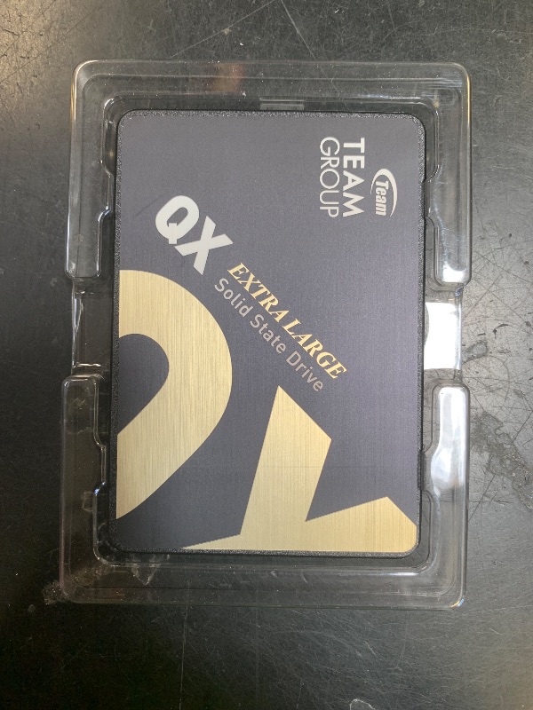 Photo 1 of TEAMGROUP QX 1TB 3D NAND QLC 2.5 Inch SATA III Internal Solid State Drive SSD R/W Speed up to 560/500 MB/s 200TBW Laptop & PC Desktop T253X7001T0C101