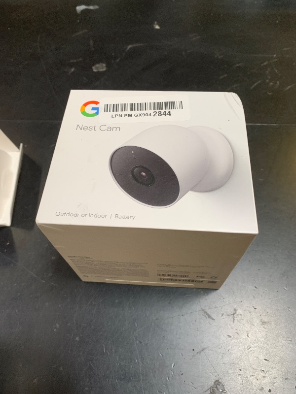 Photo 1 of Google Nest Cam Outdoor or Indoor, Battery - 2nd Generation - 1 Pack