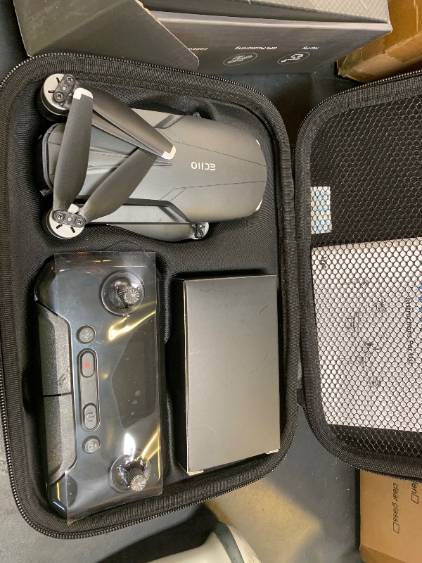 Photo 1 of GPS Drone with Camera for Adults 4k,Brushless Motor, Auto Return Home, Follow Me,Optical Positioning,5G FPV Video Transmission,120°FOV Camera, 90°Adjustable Lens,2Batteries, Carrying Case,Under249g