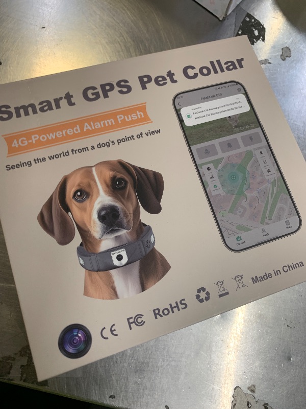 Photo 1 of Fingarden GPS Wireless Dog Fence with 2K Camera & Voice Training & GPS Tracker, Dog Collar with App Waterproof Rechargeable Adjustable for Large Medium Dogs