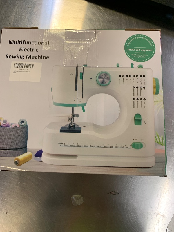 Photo 1 of StitchMaster Pro:Ballet on twin needles.Sewing machine,sewing machine for beginners,Double needle and double thread,16 kinds of stitches.Sewing machine for Household,sewing machine for adults.