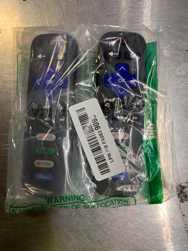 Photo 1 of (Pack of 2) Compatible with Roku TV Remote Control Replacement, TCL Roku, Hisense, Sharp, Onn Roko, Element, RCA Roko Smart TV Series (No Voice, Not for Ruku-Stick/Box). 1 Year Warranty.