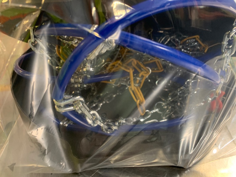 Photo 1 of Auto Tightening Snow Chains Tire Chains For Cars Suv Pickup Trucks - Auto Tightening 1 Min Quick Fit AND Easy Installation, Reusable Universal Emergency Traction Snow Chains - Set of 2?HKN130?