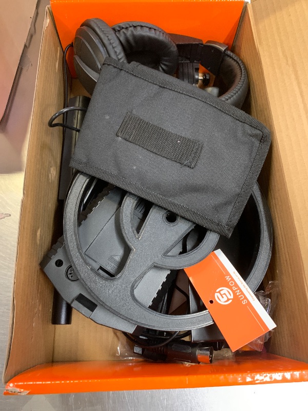 Photo 1 of SUNPOW Metal Detector for Adults & Kids, Kids Metal Detector kit Waterproof for Gold Detecting, Stable Anti-Interference, Higher Accuracy, Bigger LCD Display, 4 Modes, 8" Search Coil, MD13