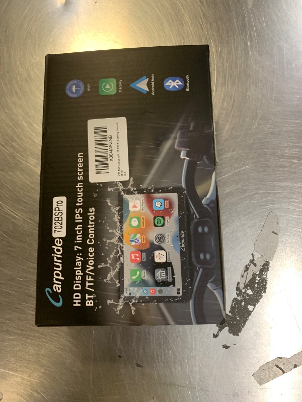Photo 1 of CARPURIDE W702BS PRO for BMW Motorcycle CarPlay & Android Auto Dual Bluetooth, 7" Waterproof GPS Navigation Screen, Data Reading, Native Wonder, TPMS, Light Sensor, Music Sharing, Intercom,16-Pin