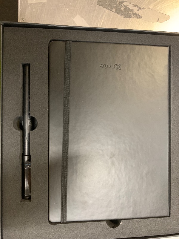 Photo 1 of XNote Smart Pen & Notebook Starter Set – AI-Powered Digital Note Taking, Real Paper Writing Syncs to App, Bluetooth Smart Notebook, 17-Hr Battery, Official Bundle with 5 Ink Refills