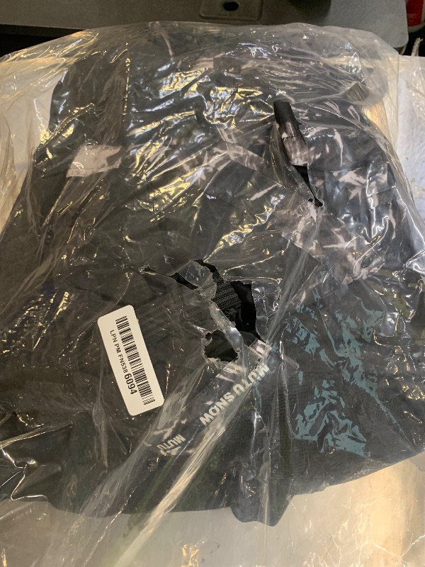 Photo 1 of Mens Ski Jacket and Pants Set Ski Suit Winter Waterproof Windproof Hooded Snow Coat 2 Pieces Snowboarding Snowsuits black+black-m