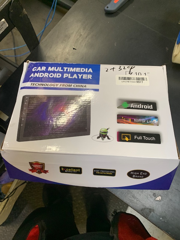 Photo 1 of 10inch 2+32GB IPS Full Touch Screen Android Car Radio Audio Video Stereo Player for Double Din Raido Model with CarPlay Android Auto WiFi BT MirrorLink Split Screen PIP GPS Navigation