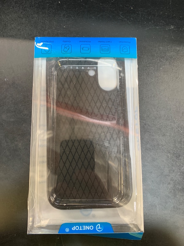 Photo 1 of ONETOP Compatible with iPhone 16 Wallet Case with Card Holder, PU Leather Kickstand Card Slots Case, Double Magnetic Clasp and Durable Shockproof Cover 6.1 Inch (Gray)