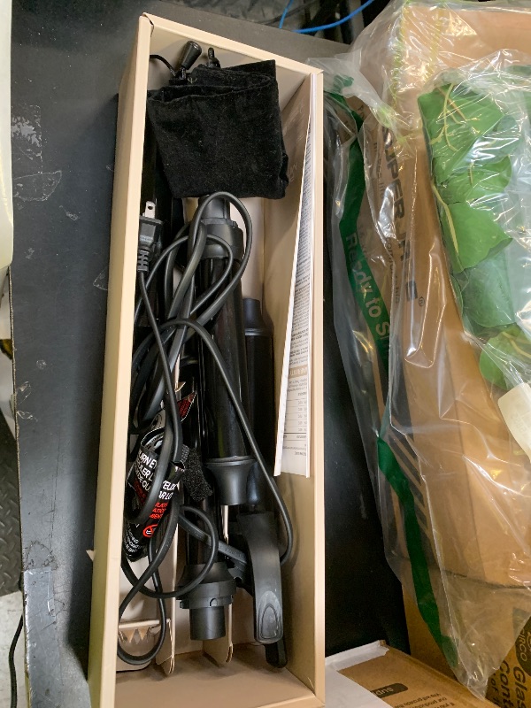 Photo 1 of Paul Mitchell Clipped 3-in-1 Ceramic Interchangeable Curling Iron, 3 Clip Barrels for Multiple Hairstyles