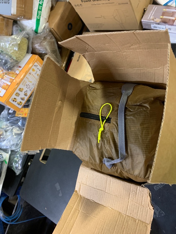 Photo 1 of Night Cat Ultralight Backpacking Tent: Waterproof Lightweight Single People Camping Tent for Outdoor Hiking Trekking with Double Layers Aluminum Poles and Footprint 1 Person Khaki