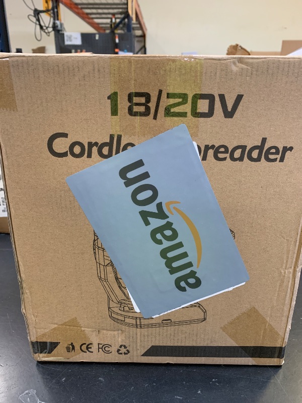 Photo 1 of Uniqwamo Handheld Power Spreader Compatible for Dewalt 20V/60V Li-ion Battery, Available Year-Round, Grass Seeds, Rock Salt (Battery not Included)