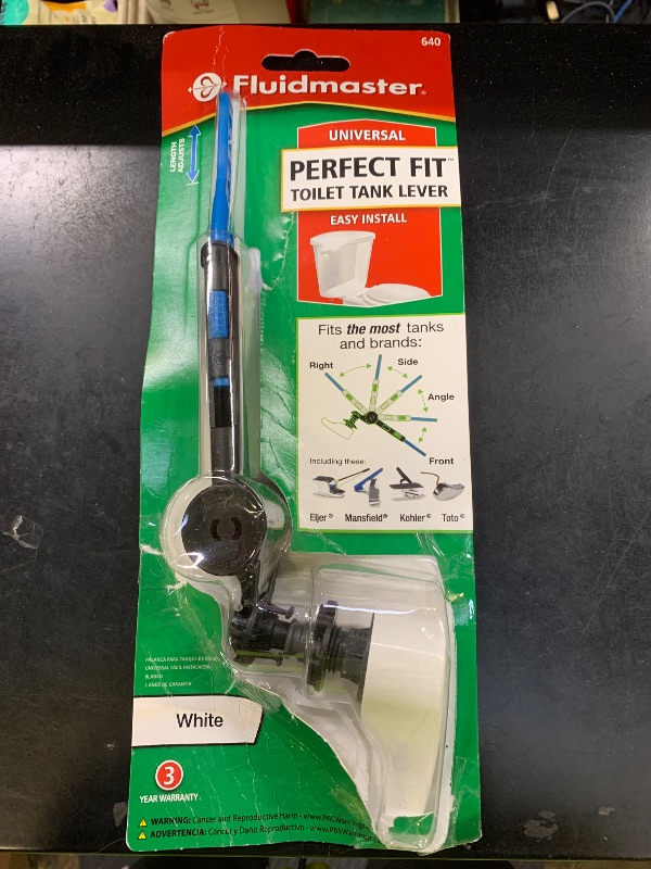 Photo 1 of Perfect Fit Tank Lever - White