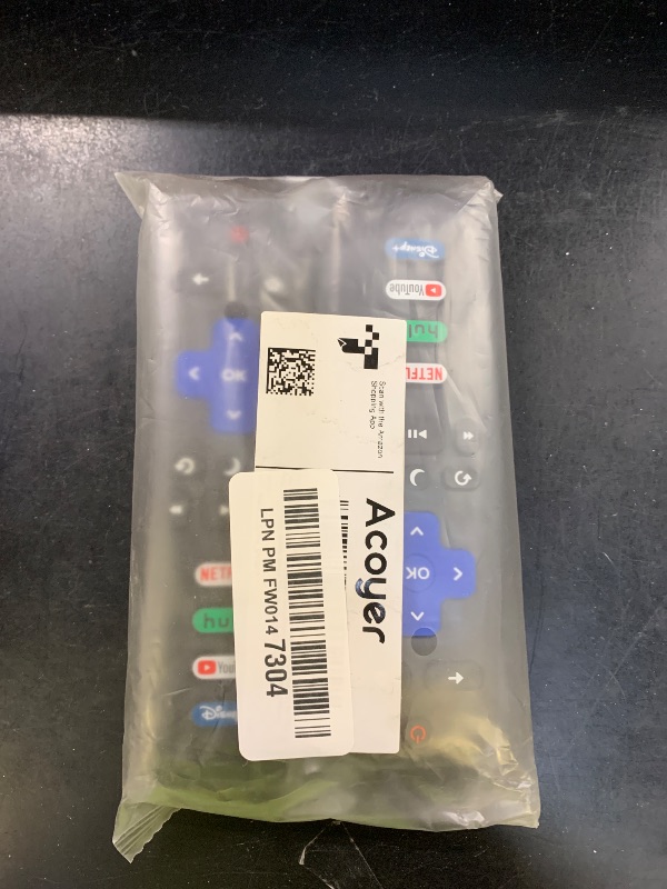 Photo 1 of (Pack of 2) Replacement Remote Control Only for Roku TV, Compatible for TCL Roku/Hisense Roku/Onn Roku/Sharp Roku/Element Roku/Westinghouse Roku/Philips Roku Smart TVs (Not for Roku Stick and Box)