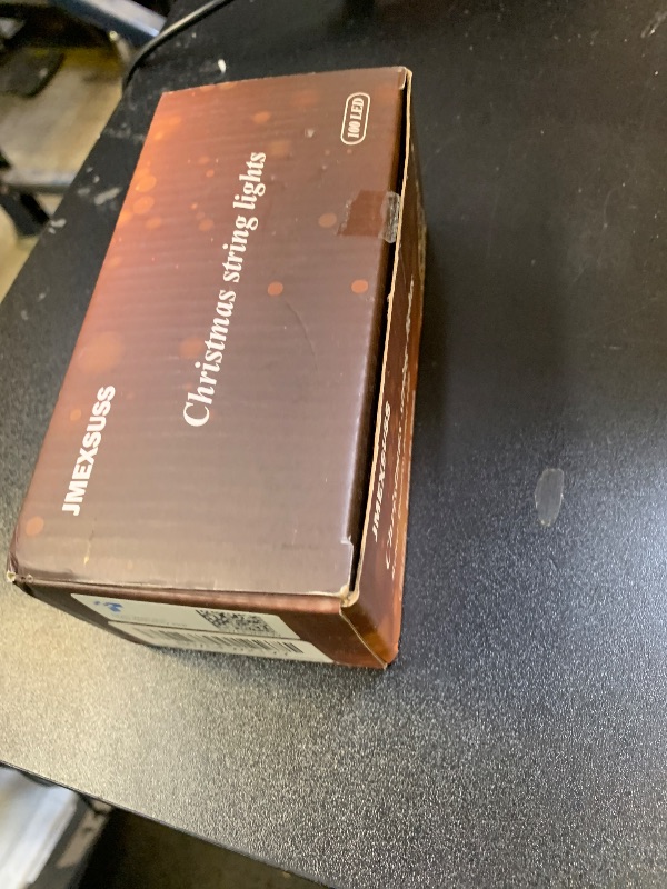 Photo 1 of JMEXSUSS 100 LED String Lights Indoor Bedroom, 8 Modes Warm White Christmas Lights Plug in, 33ft Connectable Room Fairy Twinkle Light Outdoor for Mirror Room Home Garden Xmas Tree