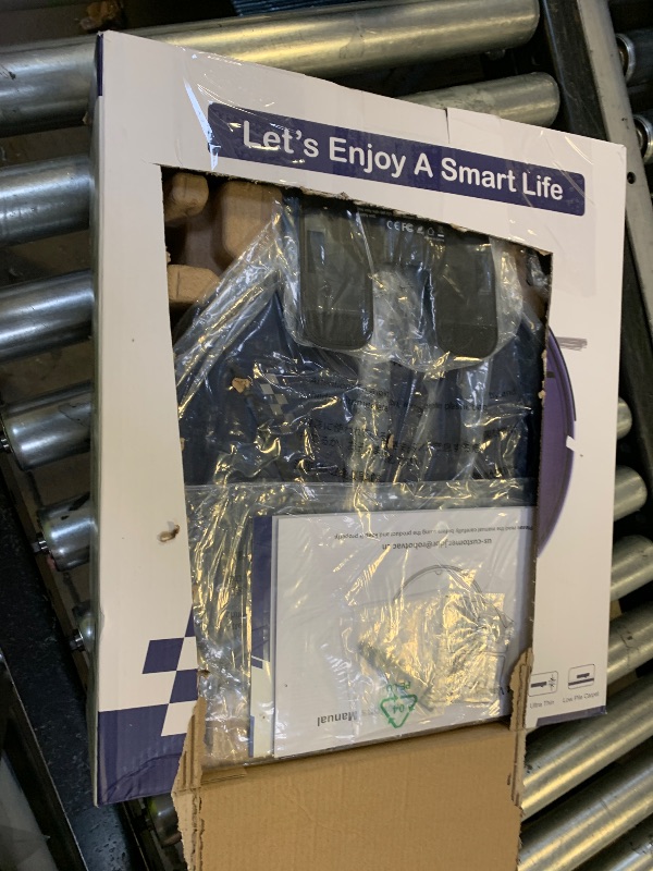 Photo 1 of Robot Vacuum and Mop Combo, 2-in-1 Mopping Robot Vacuum Cleaner with 2300Pa Suction, 2.87'' Slim Design, Wi-Fi/App/Voice Control, 3D Obstacle Avoidance&Self-Charging for Hard Floors, Carpets, Pet Hair