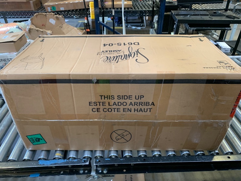 Photo 1 of Signature Design by Ashley Lyncott Contemporary Dining Room Upholstered Side Chair with Foam Cushion, 2 Count, Yellow & Brown