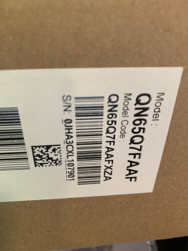 Photo 1 of Samsung 65-Inch Class QLED Q7F Series Samsung Vision AI Smart TV (2025 Model, 65Q7F) Quantum HDR, Object Tracking Sound Lite, Q4 AI Gen1 Processor, 4K upscaling, Gaming Hub, Alexa Built-in