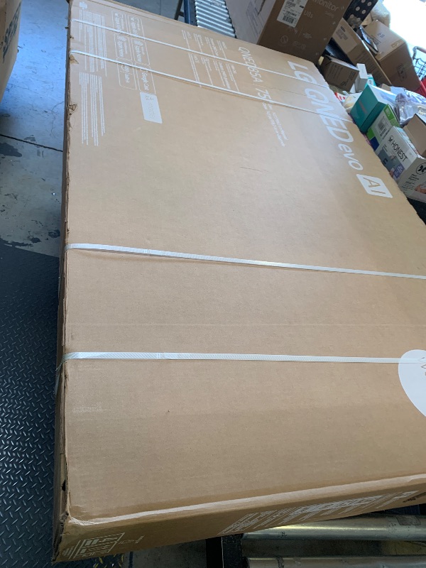 Photo 1 of LG 75-Inch Class QNED evo AI QNED85A Series Mini LED 4K Smart TV w/AI Picture, AI Sound, HDR10, AI Super Upscaling 4K, Filmmaker Mode, Wow Orchestra, Alexa Built-in (75QNED85AUA, 2025)