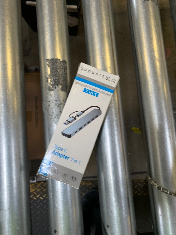 Photo 1 of ?Upgrade? USB C/USB Hub, BERLAT Aluminum 7 in 1 USB C & USB Hub with USB 3.0, USB 2.0 Ports for PC/Laptops/MacBook Pro/Air/iMac/iPad and More Devices