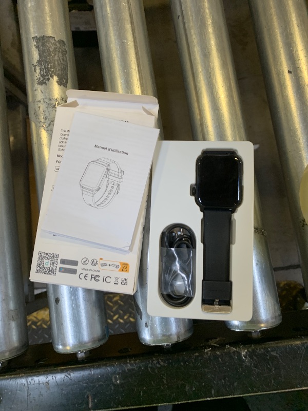 Photo 1 of TRAUSI Smart Watch for Men, 120 Sports Modes Smartwatch with 1.83" HD Touchsreen, IP67 Waterproof, Sleep Monitor, Bluetooth Call & Music Control Fitness Watch for Android/iPhone (Black)