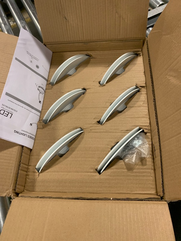 Photo 1 of 12 Pack 5/6 Inch 5CCT LED Recessed Light Retrofit, 2700K/3000K/4000K/5000K/6500K Selectable Downlight, Dimmable Can Lights with Metal Baffle Trim, CRI 90, 10.5W=85W, E26 Base, IC & Wet Rated, ETL&FCC