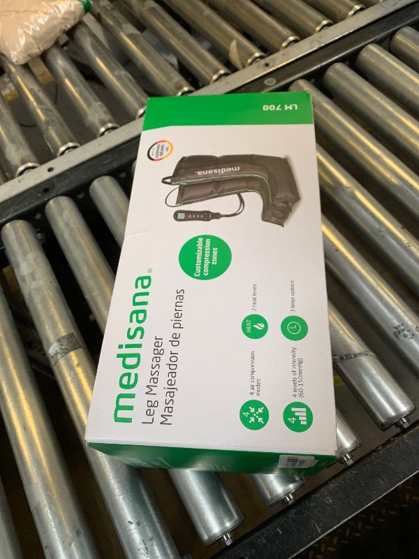 Photo 1 of Medisana Leg Massager with Heat and Compression, Leg Massager for Circulation and Pain Relief, Foot and Calf Massager Machine for Edema, Relax Recover-Birthday Gifts for Dad Men Mom Women