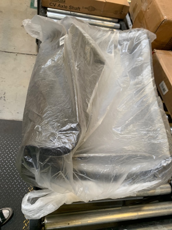 Photo 1 of JOEJOY Dog Car Seat for Medium/Large Dogs - Reversible Dual-Sided Travel Dog Car Bed with Memory Foam, Washable Pet Booster Seat for Dogs up to 55 lbs or 2 Small Dogs, 2 Safety Leashes, Grey