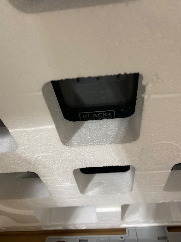 Photo 4 of BLACK+DECKER 0.9 Cu. Ft. Portable Washer, 6.6 lb. Capacity Washing Machine for Homes & Apartments, 5 Wash Cycles, Quick Connect Sink Adapter and Drain Hose Included, Transparent Lid, BPWM09W, White