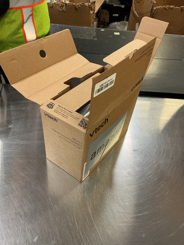 Photo 1 of VTech IS8251-3 Business Grade 3-Handset Expandable Cordless Phone for Home Office, 5" Color Display, Programmable Short Cut Keys, Smart Call Blocking, Answering System,Bluetooth Connect to Cell