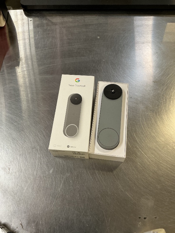 Photo 1 of Google Nest Doorbell (Battery) - Ash