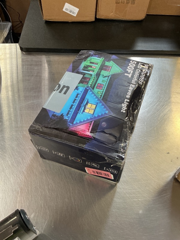 Photo 1 of RCUICA 500FT Permanent Outdoor Lights Waterproof with Smart App Control Remote,DIY Scene Modes,Music Sync hronization,Eaves Lights for Garden Decor,Deck,Christmas